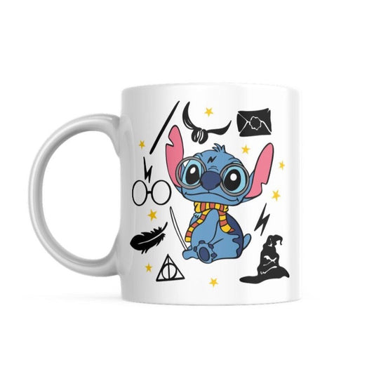 Harry Potter - Stitch at Hogwarts Customizable Mug