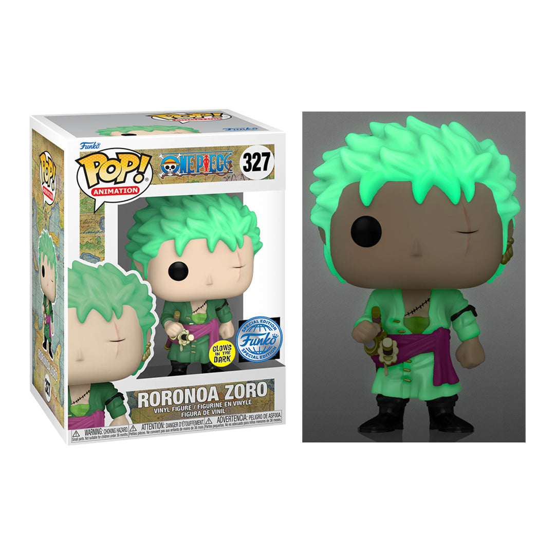 Pop! Animation: One Piece - Zoro (GW)(Exc)