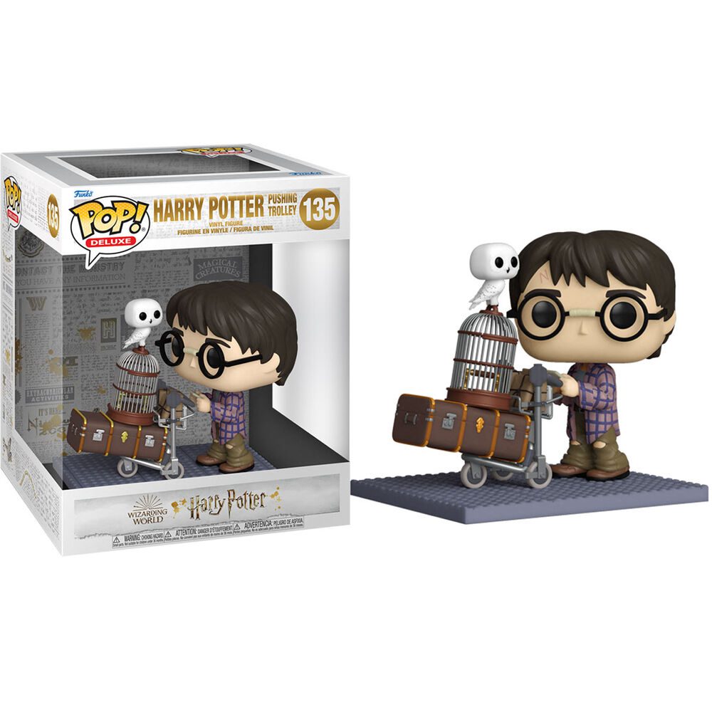 Pop Deluxe! Movies: Harry Potter Anniversary - Harry Pushing Trolley
