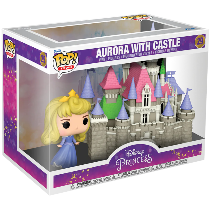 Pop Town! Disney: Ultimate Princess - Princess Aurora w/Castle