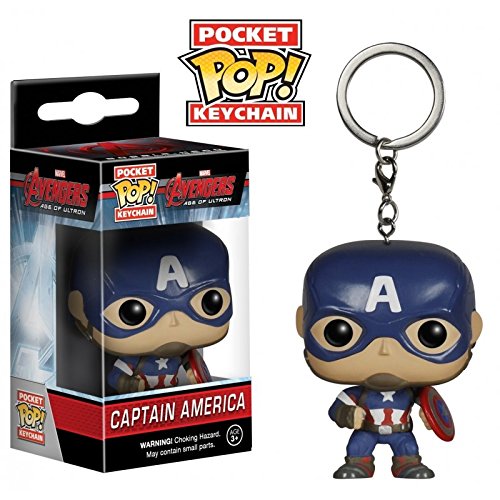 Avengers Captain America Pocket Pop! Vinyl Key Chain