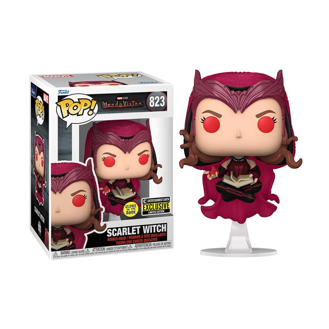 POP! Marvel: WandaVision - Scarlet Witch Glow-in-the-Dark Vinyl Figure