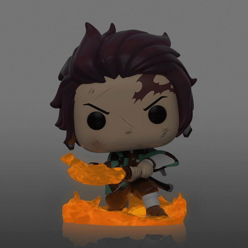 Pop! Animation: Demon Slayer - Tanjiro Kamado Glow-in-the-Dark Exclusive (Chase)